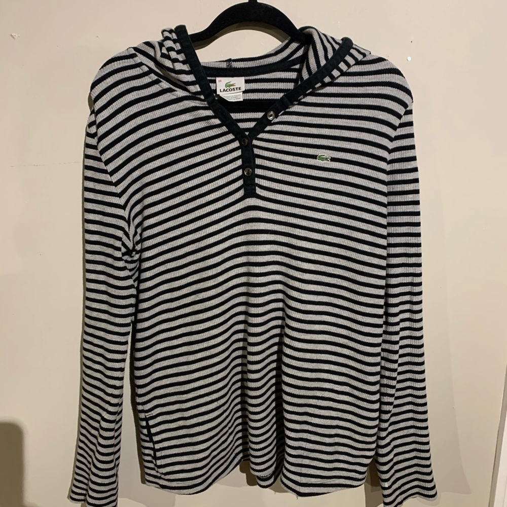 Lacoste top with hood